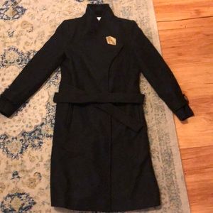 Black mango coat